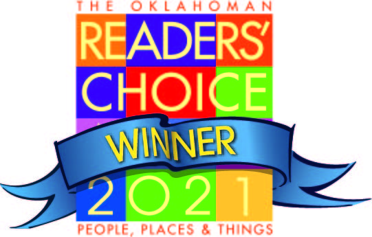 The Oklahoman Readers' Choice Winner 2021 award logo