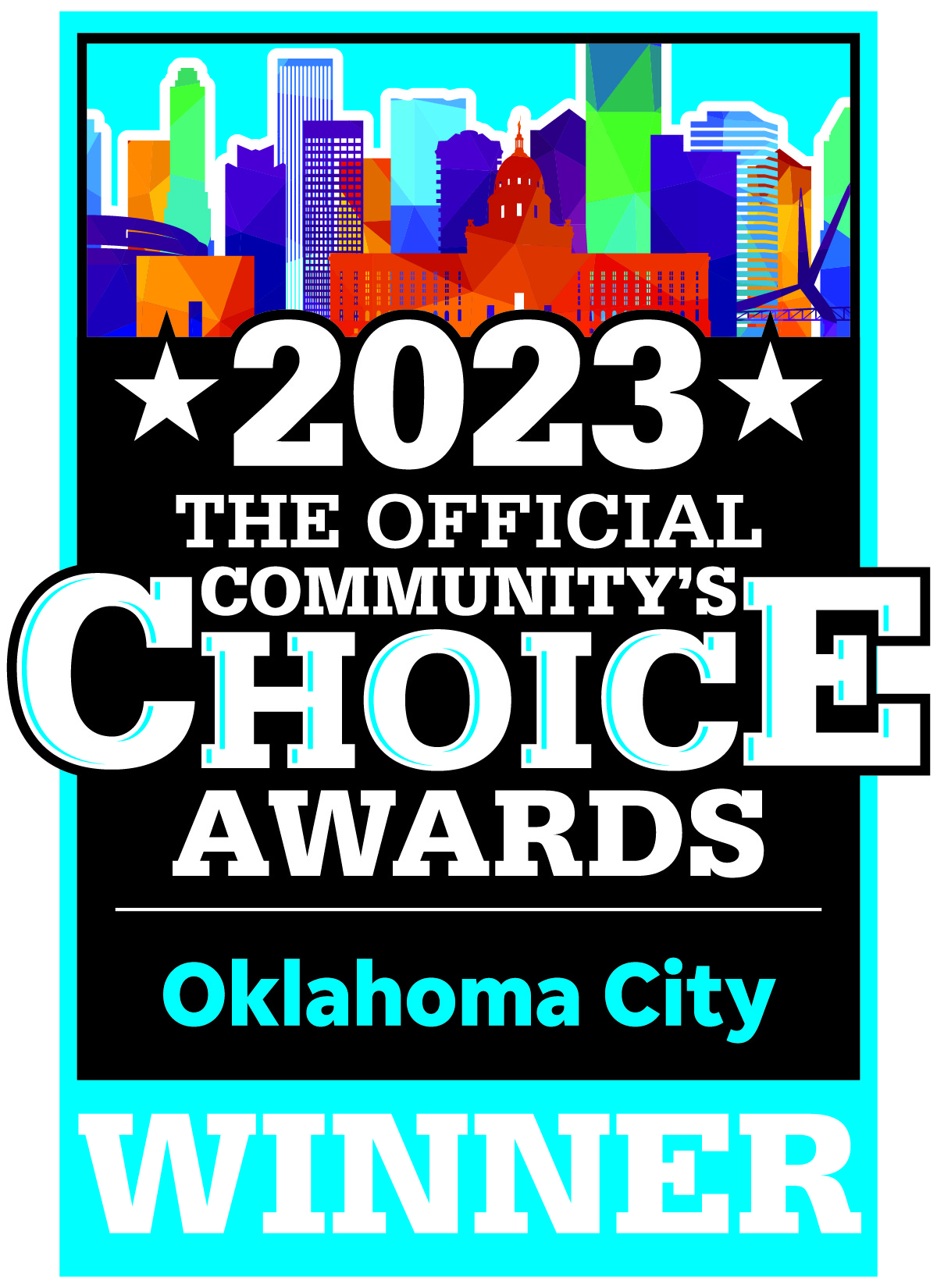The Oklahoman Readers' Choice Winner 2021 award logo