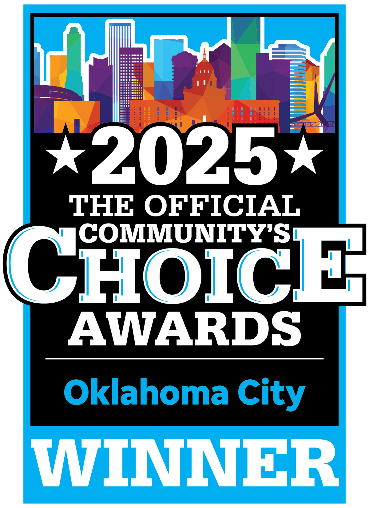 The Community Choice Winner 2025 award logo